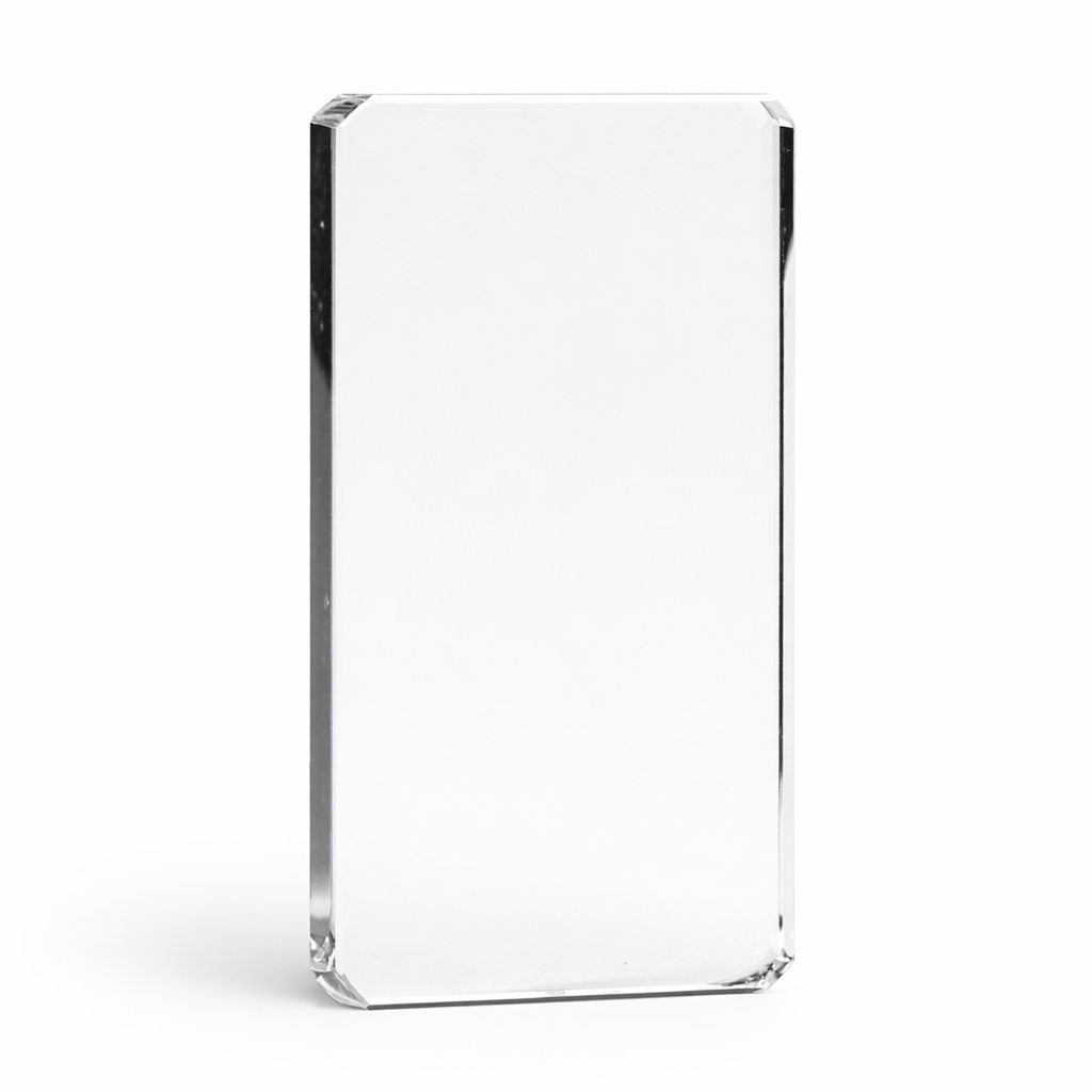Clear glass palette