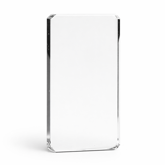 Clear glass palette