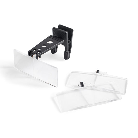 Clip on magnifiers