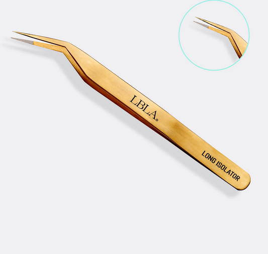 LBLA Long Isolator Fiber Tip Tweezer