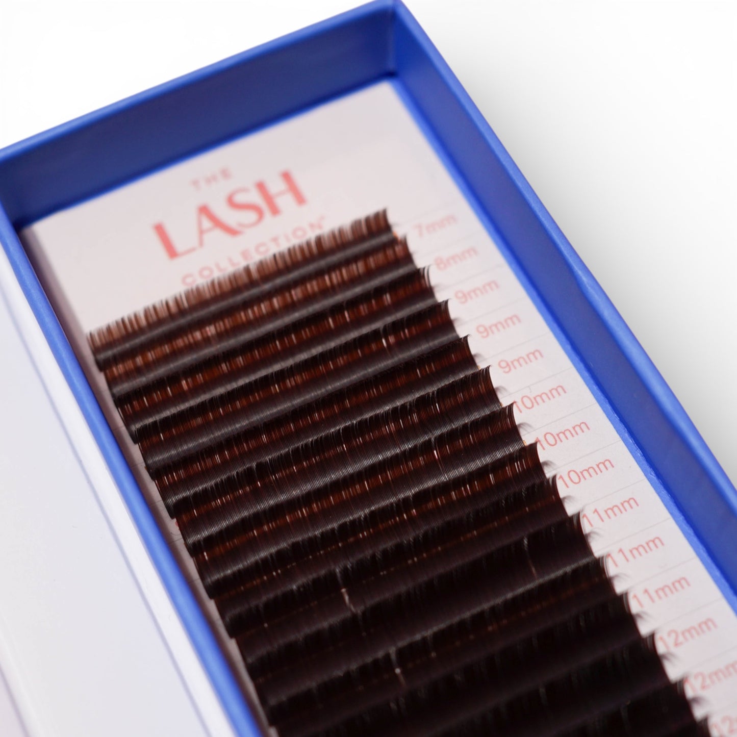 Dark Brown Flat mix length trays