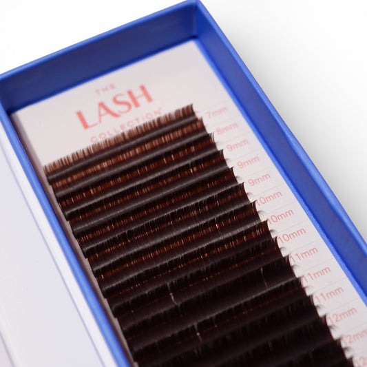 Dark Brown Flat mix length trays